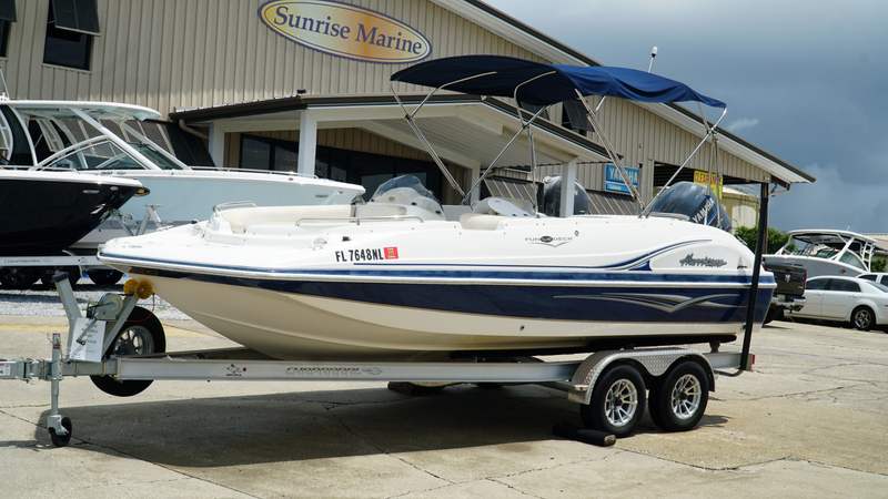 2007 Hurricane Fundeck 202 OB